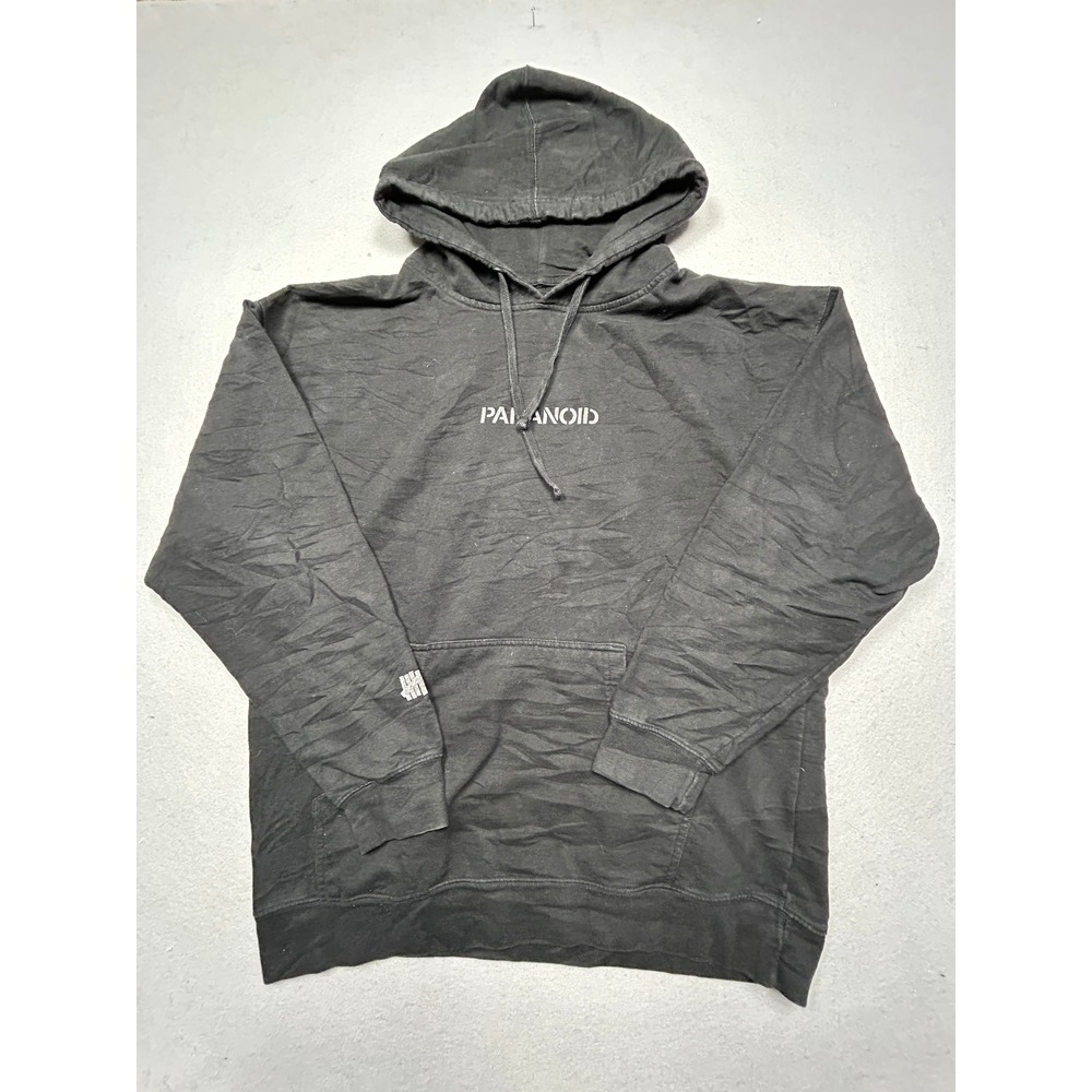 Anti Social Social Club Undefeated Paranoid Hoodie Cotton Black XL Mens